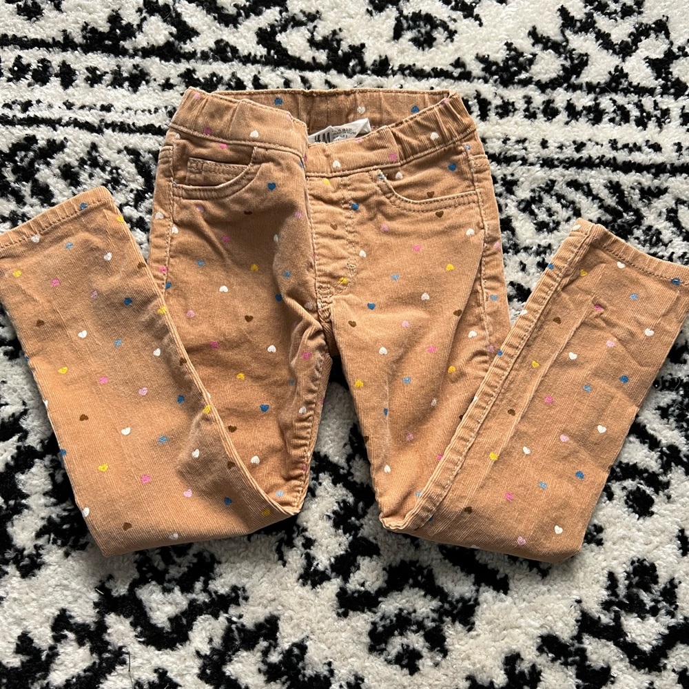 HM kids corduroy pants tan